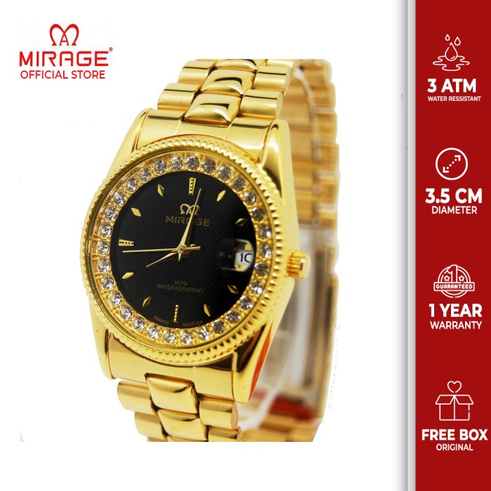 ✅Ori Mirage Jam Tangan Wanita Rx Gold Terbatas