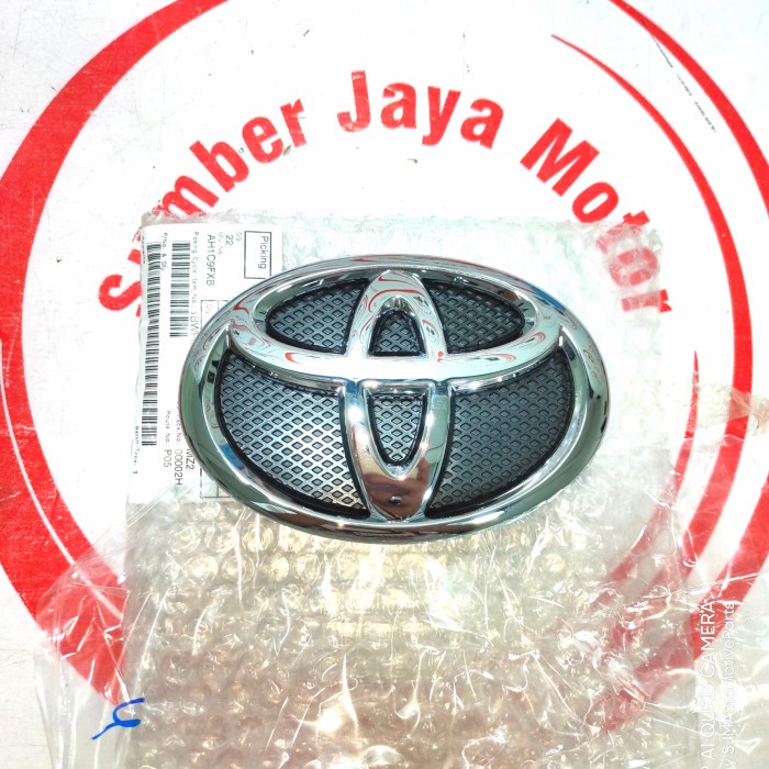 ✅Termurah Emblem Toyota Vios Logo Toyota Vios Logo Grill Depan Orisinil  Berkualitas