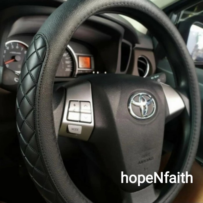 ✨Baru Cover Stir Totota Innova Zenix Tipe V/Sarung Stir Innova Zenix Type V Limited