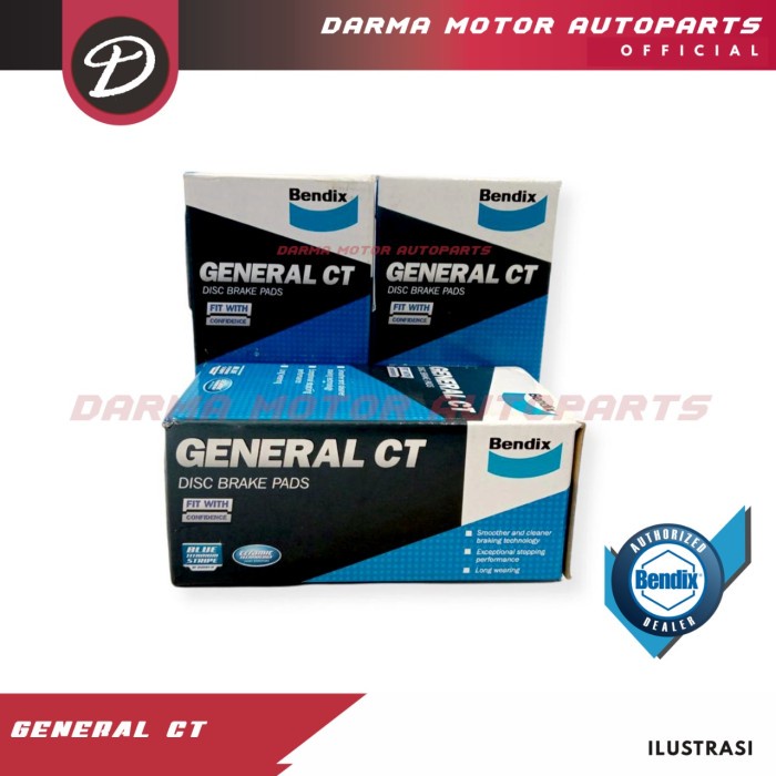 [Baru] Kampas Rem Depan Brake Pads Db1432 Gct Toyota Rav 4 2001 Nissan Limited