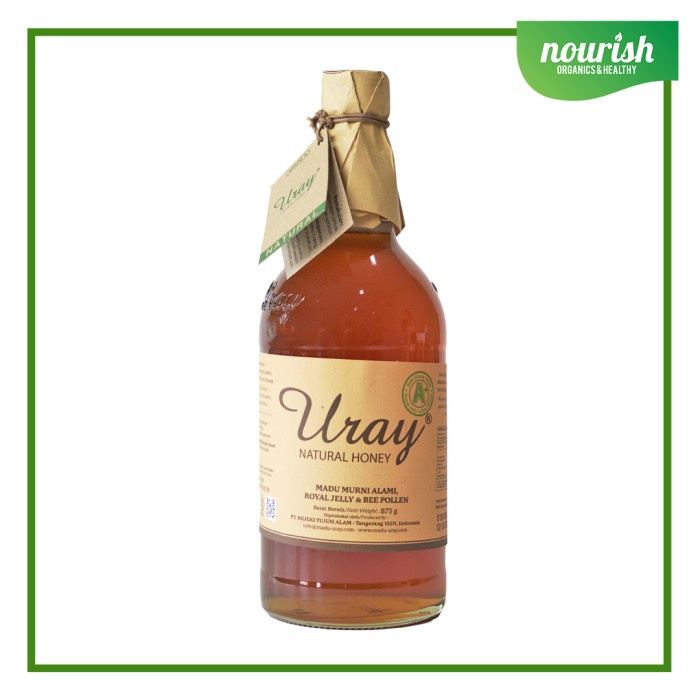 

MADU URAY / MADU LEBAH HUTAN / 100% RAW NATURAL HONEY 875 GRAM