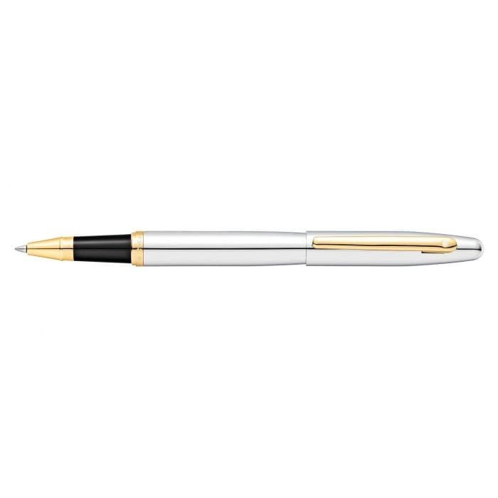 

✨Sale Sheaffer Vfm Chrome With Gold-Tone Rollerball Pen Berkualitas