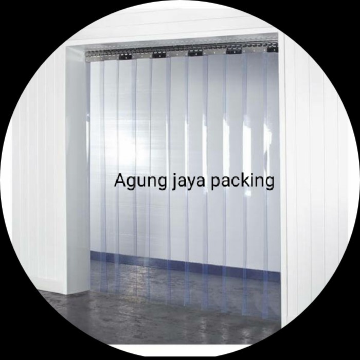 Yusan Tirai Pintu Pvc / Pvc Curtain Bening