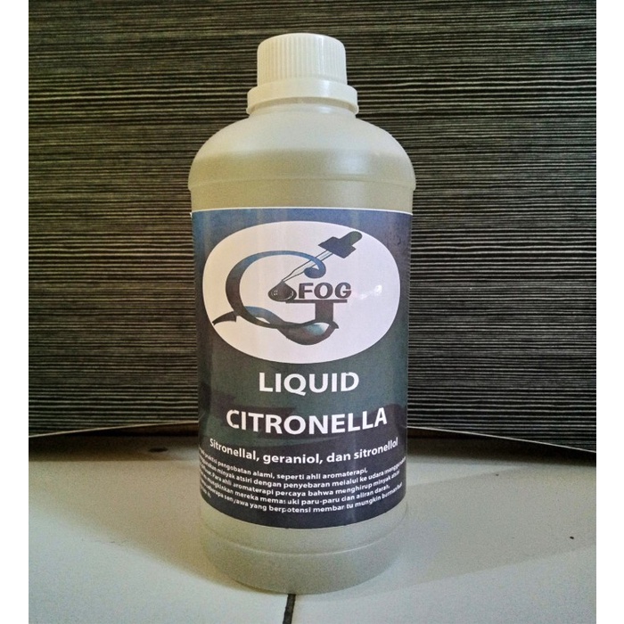 Promo Liquid Fogging Nyamuk Disinfektan Food Grade 1 Liter Sereh Wangi