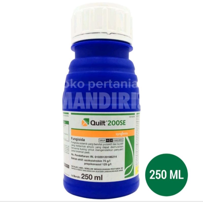 Fungisida Quilt 200SE produk Syngenta kemasan 250ml