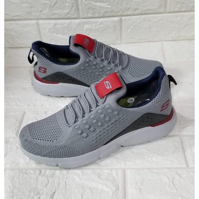 BAYAR DITEMPAT Skechers Relaxed Fit Ingram 2.0 Sepatu Skechers Pria /SEPATU RUNNING/SLIP ON