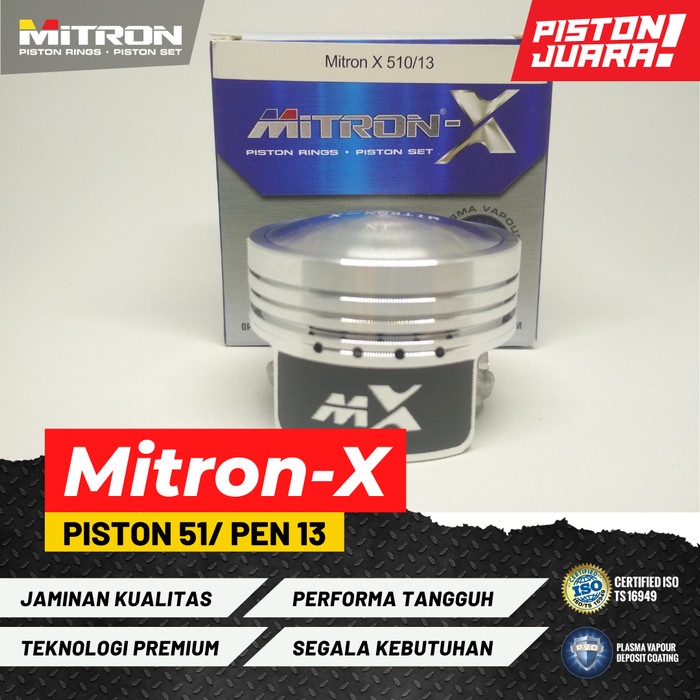 [Baru] Piston Kit Mitron 51 Pen 13 Terbaru
