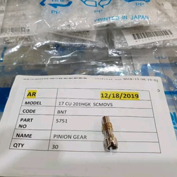 [COD] Shimano Curado K 201 Xg Hg Pinion Gear Terbaru