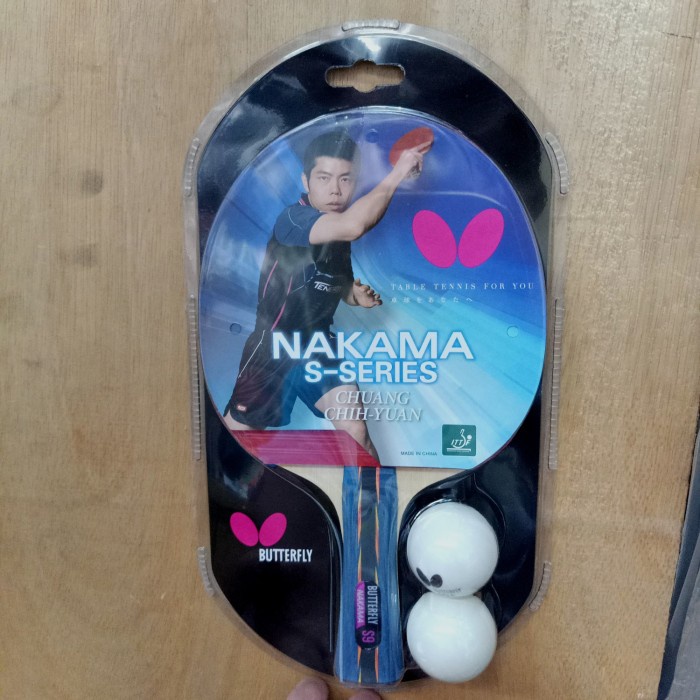 [New] Bet Tenis Meja Butterfly Original Nakama S 9/Butterfly Nakama S9 Limited