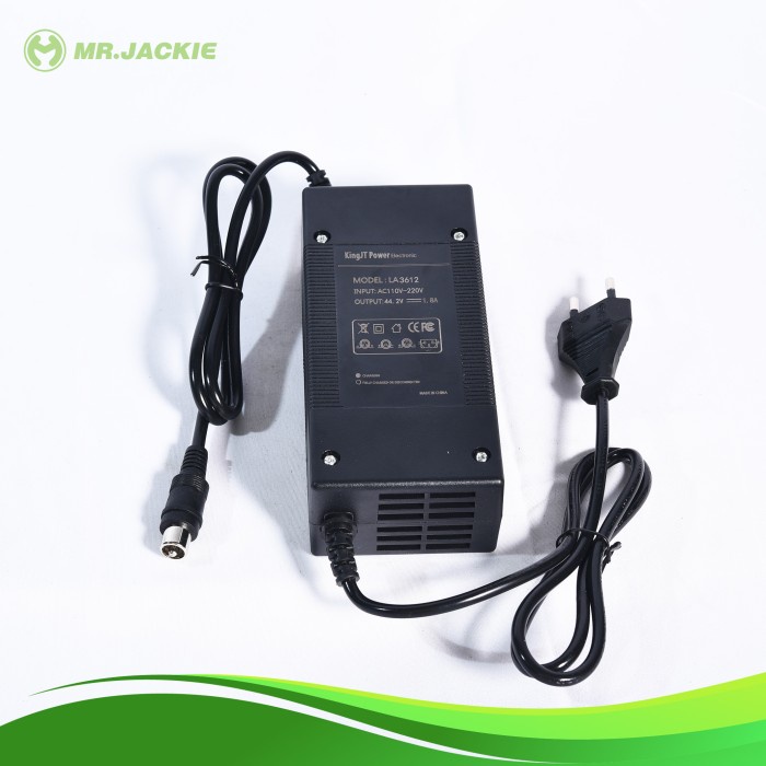 [New Ori] Eb906-Changer Adaptor 36V Dc Sepeda Listrik Mr.Jackie Terbaru