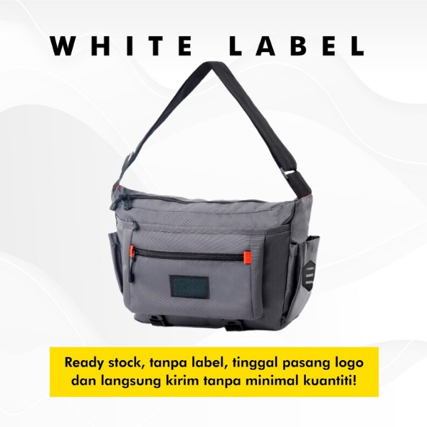 Tas Sling Bag Pria White Label KZS 753 WL