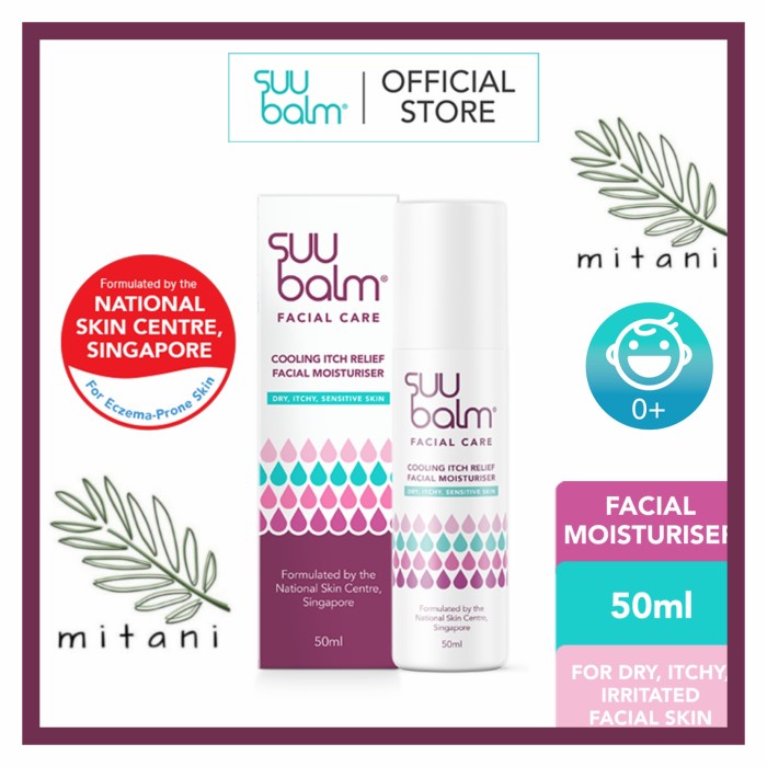 [Original] Suu Balm Facial Moisturiser 50Ml Bisa Sameday