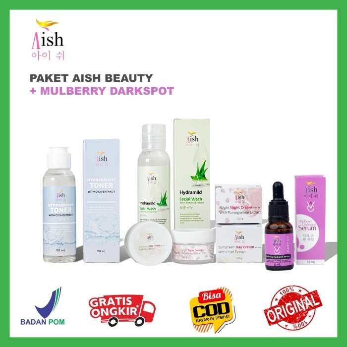 [Original] Aish Ultimate Darkspot - Paket Aish Beauty  1 Serum Darkspot Limited