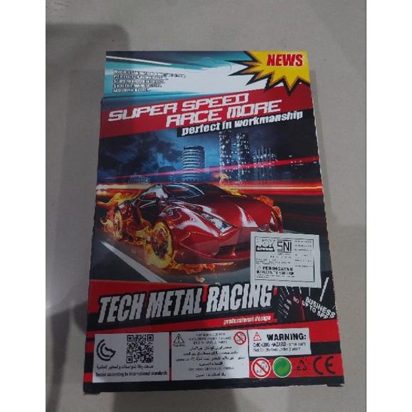 Murah Mainan Mobil Set Anak Tech Metal Racing / Mainan Hotwell Racing Cod