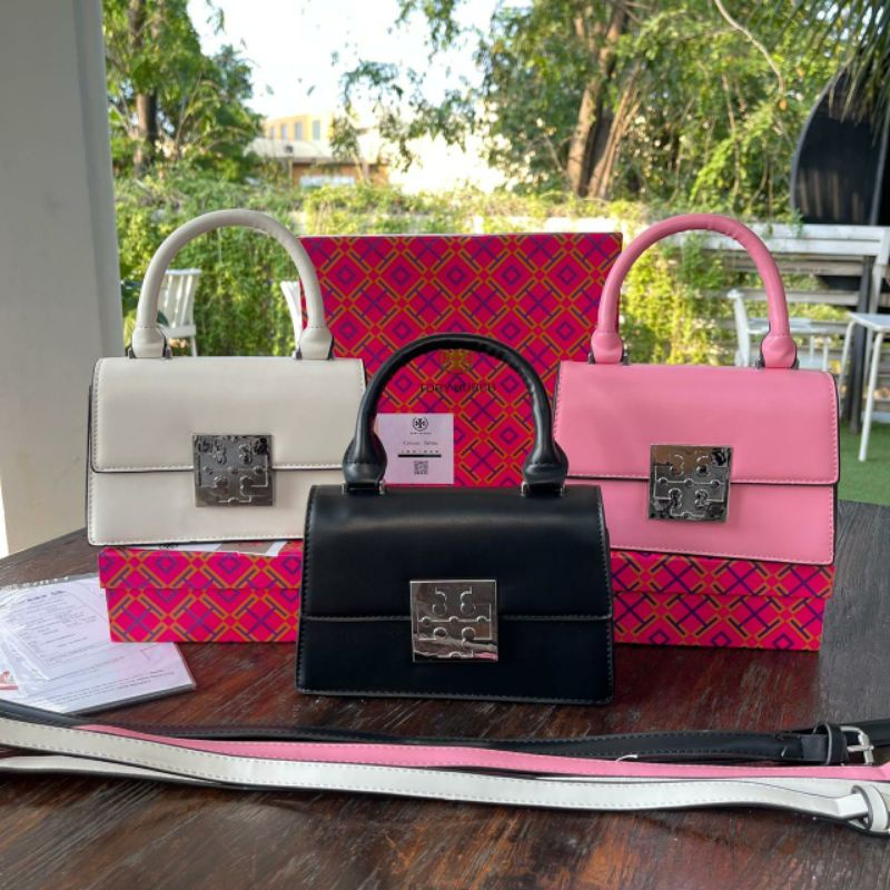 TAS TB TREND SPAZZOLATO MINI TOP HANDLE READY 3COLOUR FREE BOX