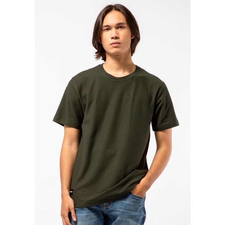 Tirajeans Texture T-shirt TTS202K13011F21 Olive