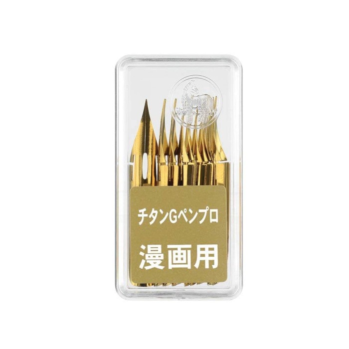 

Gaya B-Pg-7B-C-K Zebra G Titanium Nib Box Of 10 Pcs