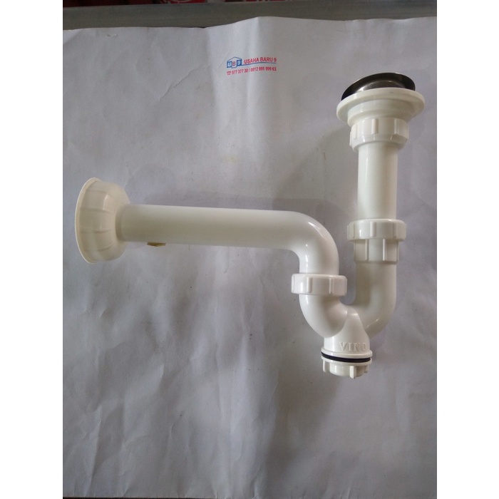Yusan Sifon Angsa Pvc / Saringan Wastafel Plastik / Sifon Wastafel Plastik