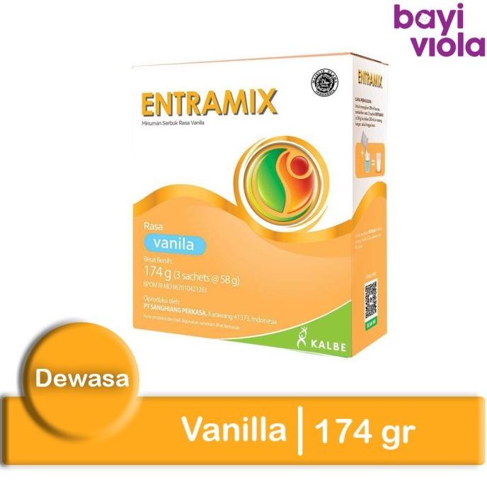 

Entramix Vanila Vanilla 174 gram Susu Nutrisi Dewasa Lansia