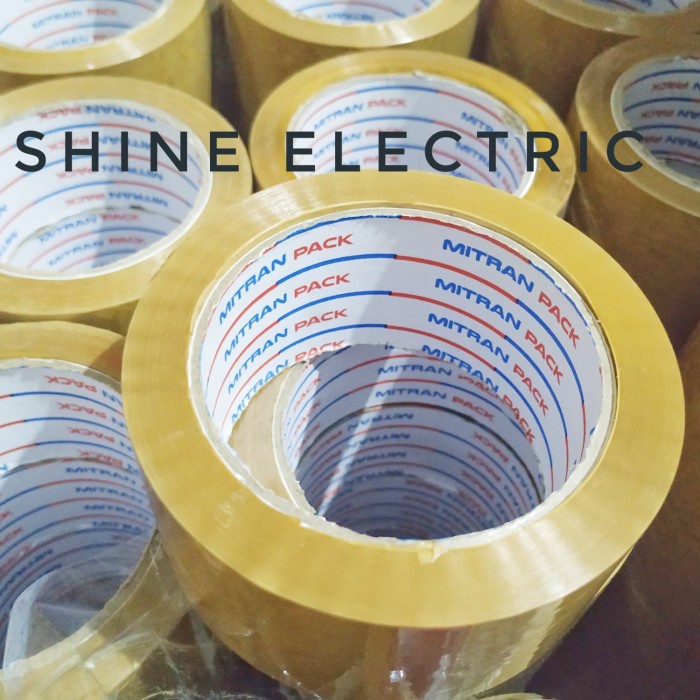 

Lakban Coklat besar 2 inci 48mm 2inci panjang 90 yard MP Selotip
