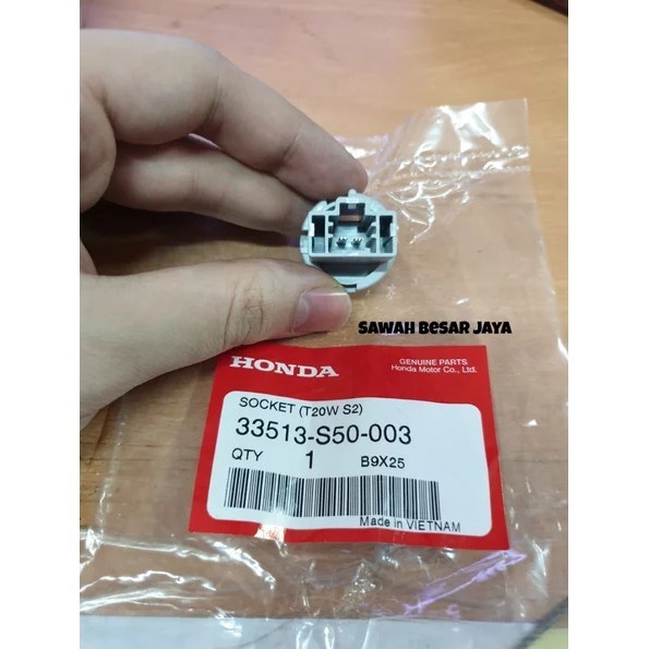 Cod Socket Soket Lampu Rem Belakang Stop Lamp Belakang Atas Tengah Crv Re Kode Ema283