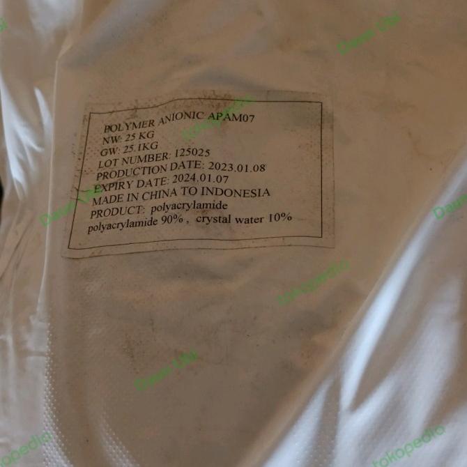 

Polymer Anionic / Polimer Anionik Grade A 25Kg