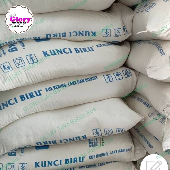 

Promo Tepung Terigu Kunci Biru 25Kg Terbaru