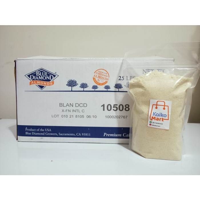 

Promo Almond Ground -Tepung Almond Blue Diamond Repack 500Gr Terbaru