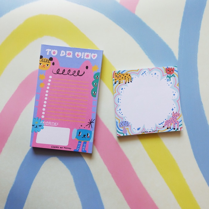 

Pastel Friends Memopad