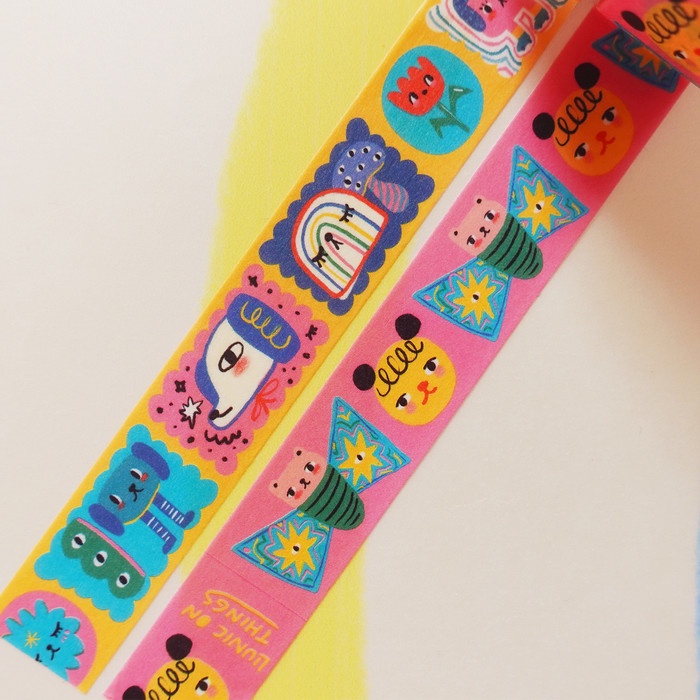 

Pastel Friends Washi Tapes