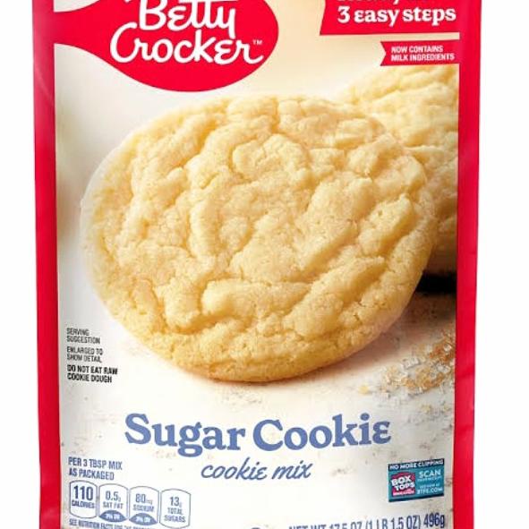 

Betty crocker sugar cookie mix 496 gr/premiks kue Baru!!!