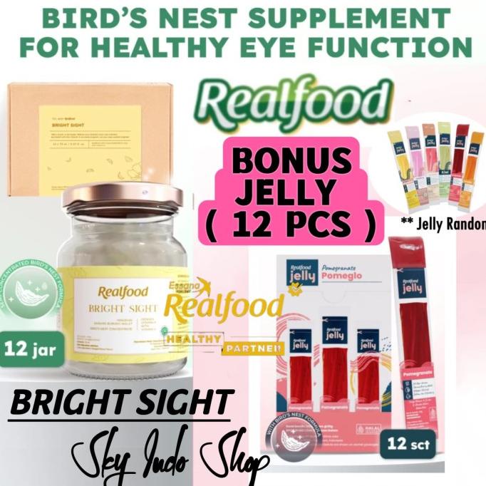 

Realfood Bright Sight ( 6 Bonus 2 ) Minuman Sarang Burung Walet