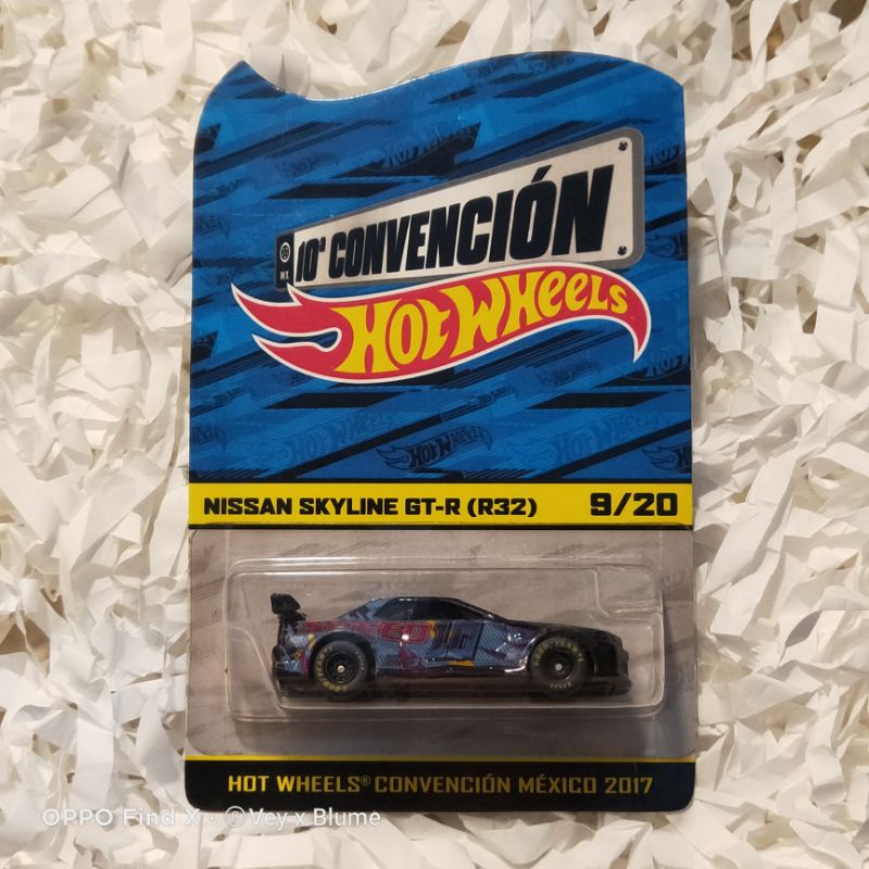 hotwheels nissan gtr r32 2017 mexico convention october 9/20 worldwide skyline bnr32 exclusive vvhtf