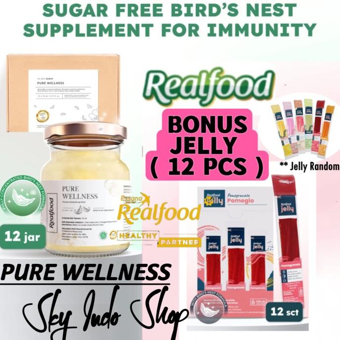 

Realfood Pure Wellness Minuman Sarang Burung Walet Bpom Halal