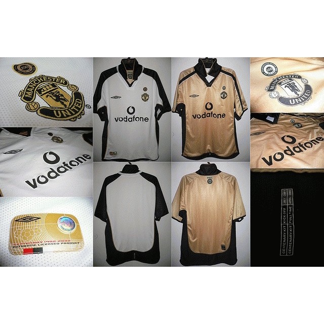 [New] Jersey Mu Away 01-02 Centenary Reversible Bisa Sameday