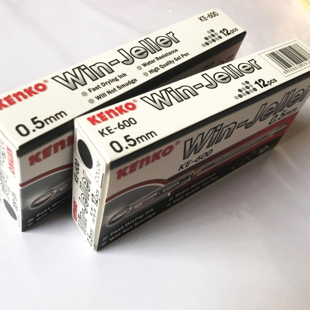 

Sale KENKO GEL PEN KE-600 WIN-JELLER (1 pak isi 12 pcs) Termurah