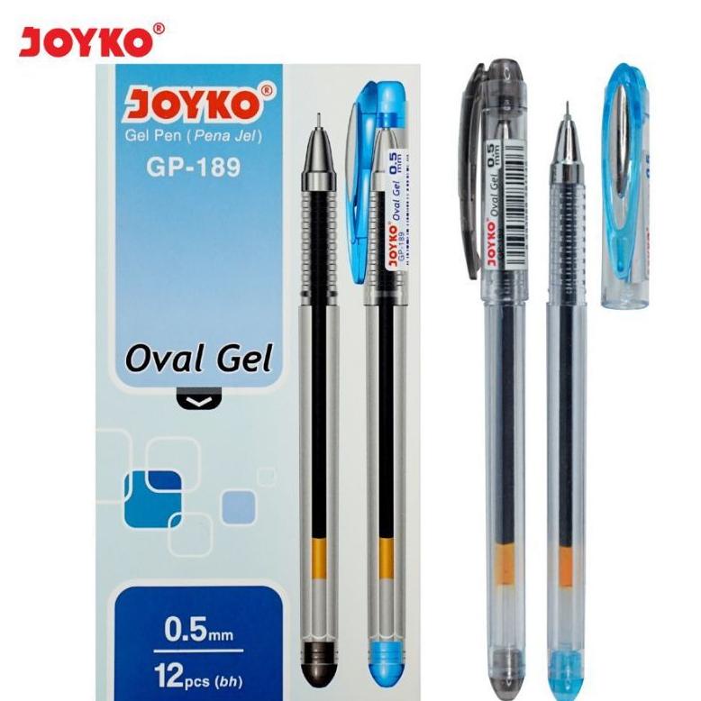 

Promo Pulpen Joyko Gp - 189 Oval Gel / (1pak/12pcs) Murah Meriah