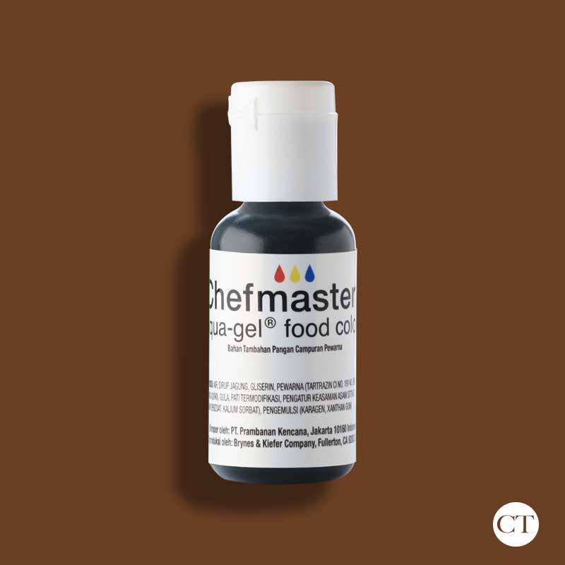 

Chefmaster Liqua Gel - Bueye Brown 20Gr / Pewarna Makanan