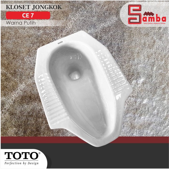 Terbaru Kloset Jongkok Toto Putih Ce7 Promo Terlaris