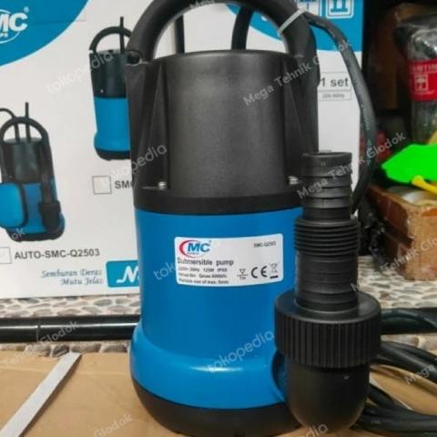 Pompa Celup Kolam Ikan Mc Pump 125Watt Mesin Pompa Air Celup Plastik