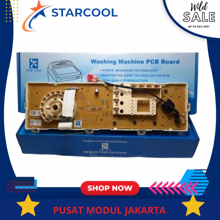 Modul Pcb Mesin Cuci Lg Wd-M8860Td Wd-M8870Td Wd-M8861Td Wd-M8871Td
