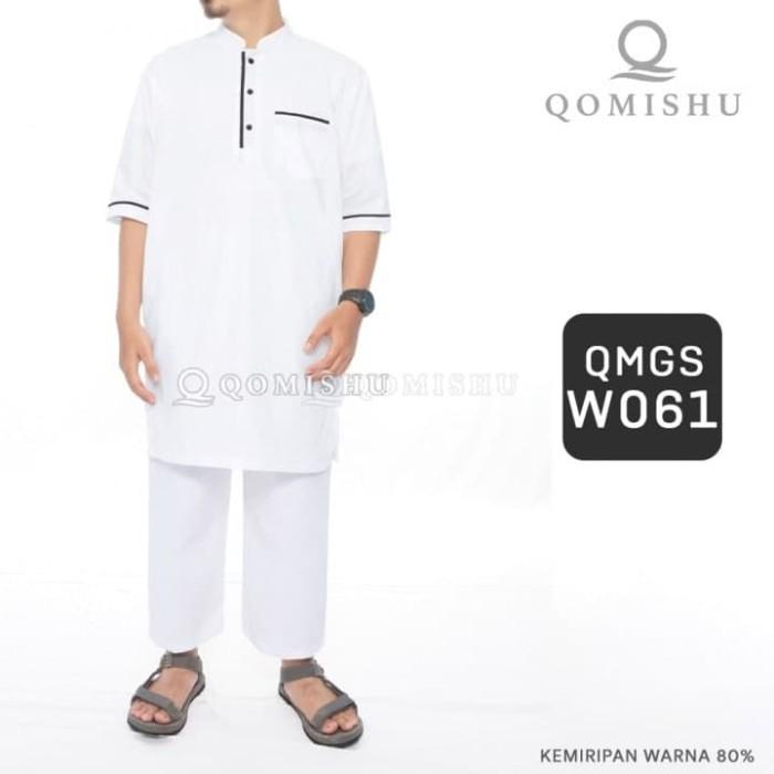 SETELAN KOKO CELANA QMGS / SETELAN GAMIS PRIA / BAJU KOKO CELANA