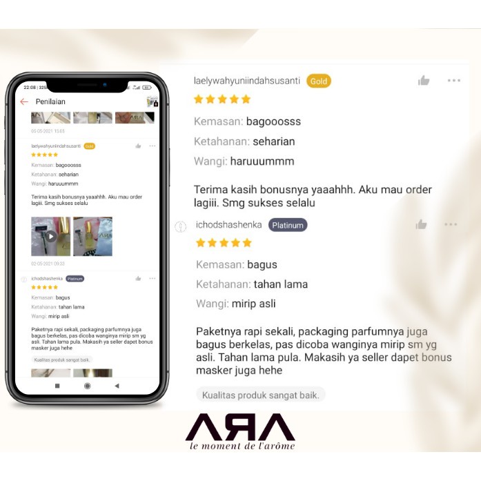 [PREMIUM] BEST PRODUCT Rumah Wangi ARA ARCEUS Parfum Pria Tahan Lama Eau De Parfume