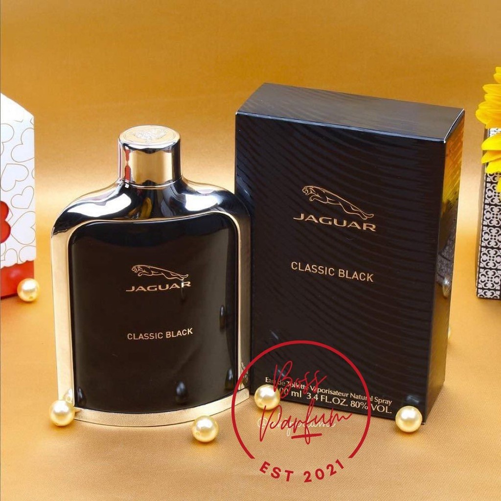 [PREMIUM] BEST PRODUCT Parfum Jaguar Classic Black 100ml EDT Man Parfume - Farfum Pria Original