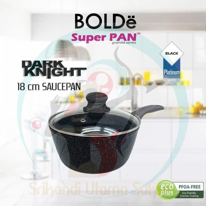 ✨Baru Bolde Super Pan Wok 18Cm Dark Knight - Bisa Buat Kompor Induksi Terbaru
