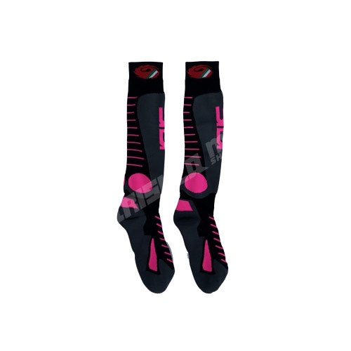 ✨New Sidi Sock / Kaos Kaki Sidi Mx Tony Black-Pink L/Xl Bisa Gojek