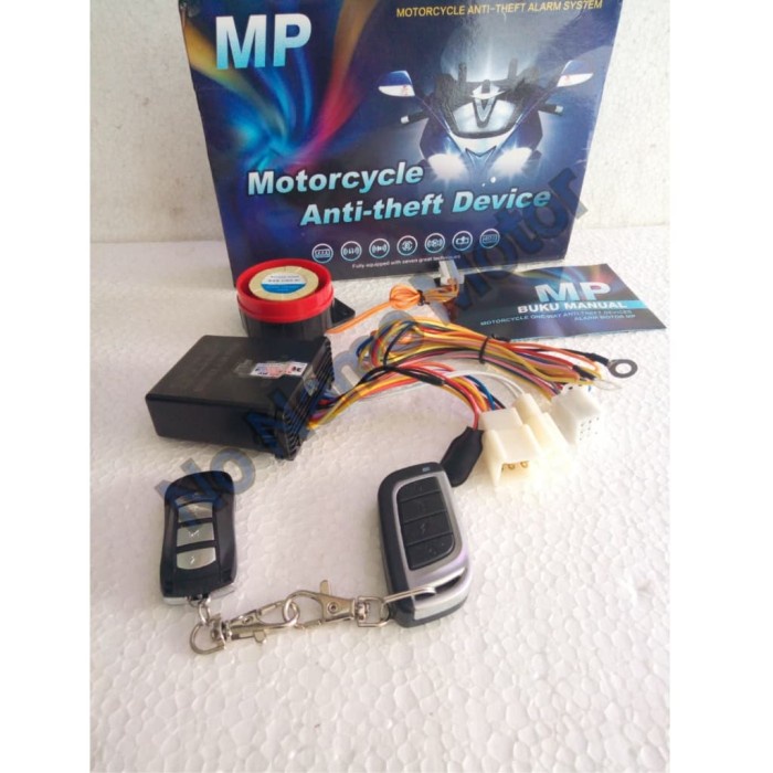 ALARM MOTOR MP ONE WAY ORIGINAL ANTI MALING ALARM MOTOR KARBU INJEKSI