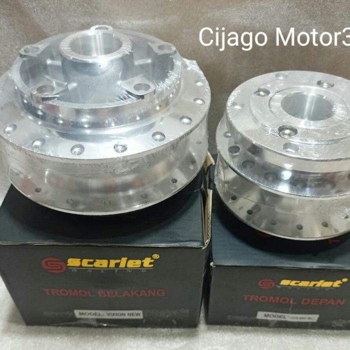 ✨New Ori Tromol Vixion New Croom 1 Set Depan - Belakang. Bisa Sameday