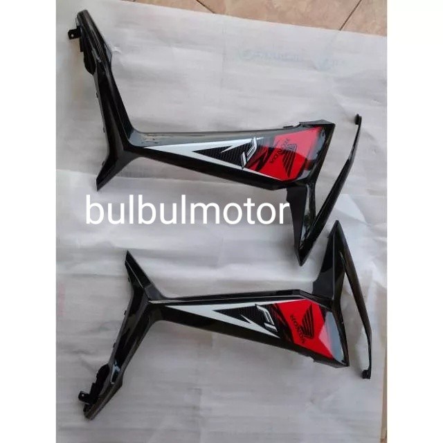 ✨New Ori Cover Body Sayap Tameng Depan Supra X 125 Fi Hitam Berkualitas
