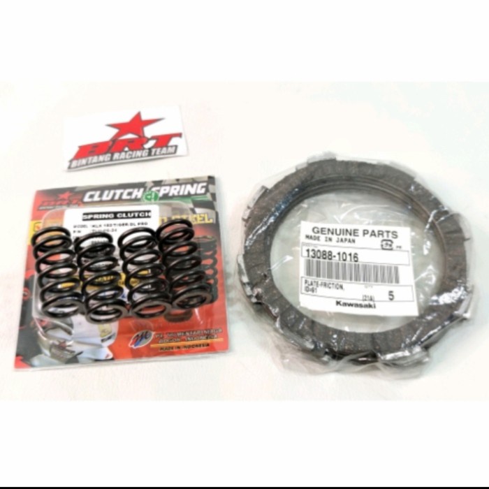 ✨Ori Kampas Kopling Dan Per Kopling Brt Klx 150 Dtracker 150Bf Tiger Glpro Bisa Sameday